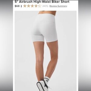 Alo Yoga 5" Airbrush High-Waist Biker Short
